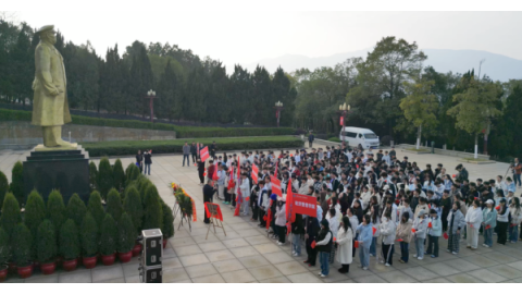 学校赴罗荣桓纪念馆开展行走的思政课暨实践教学基地揭牌活动